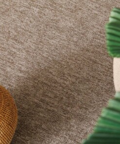 Tappeto rotondo bouclé Lush - Tortora