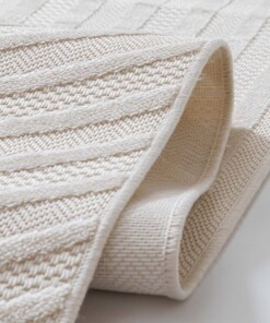 Tappeto da balcone - Elvora Arch crema - close up, thumbnail