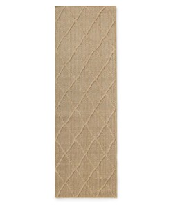 Tappeto a rombi da balcone - Retreat Beige - overzicht
