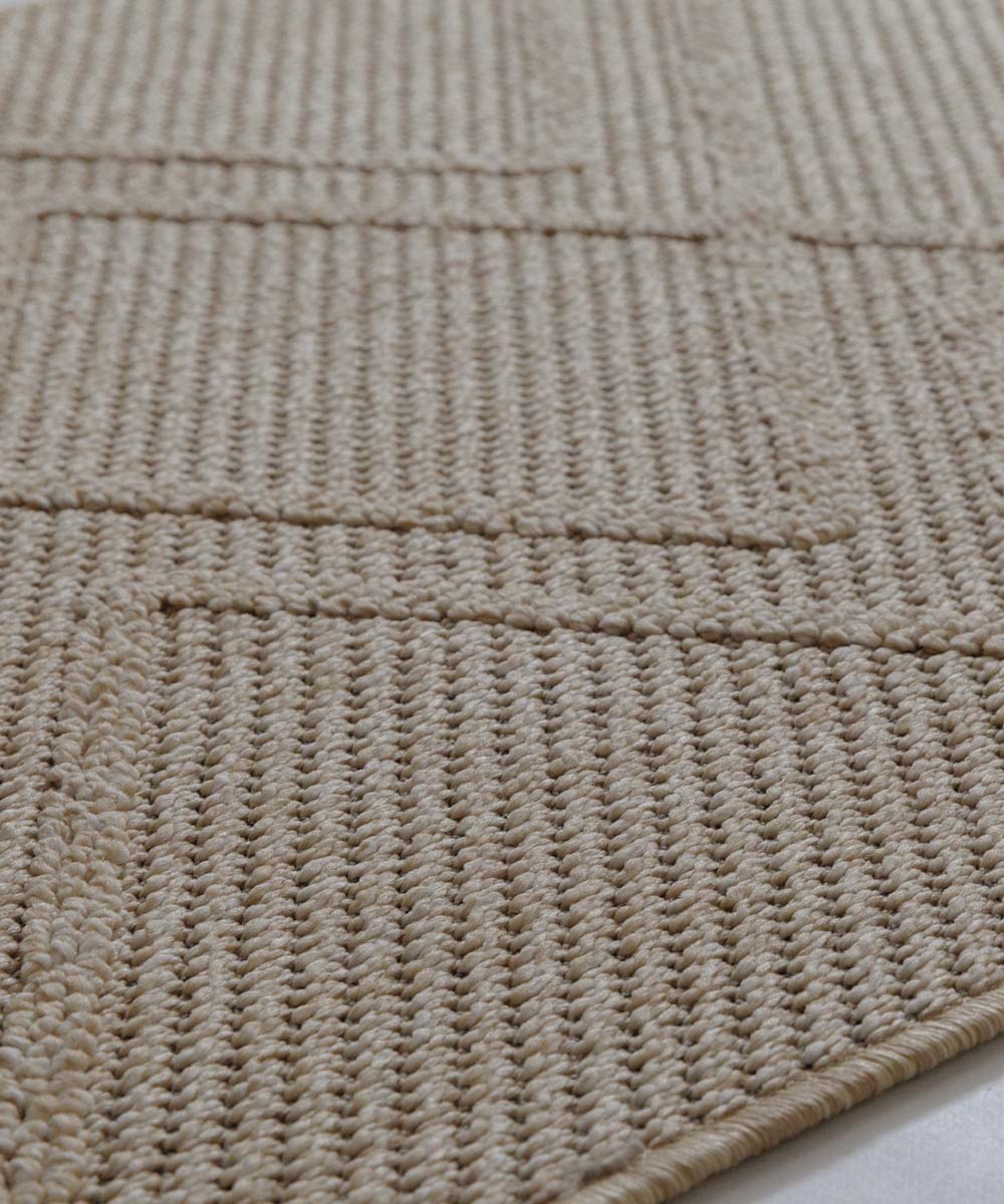 Tappeto da balcone Boho - Retreat Beige - close up Tappeto da balcone Boho - Retreat Beige - close up