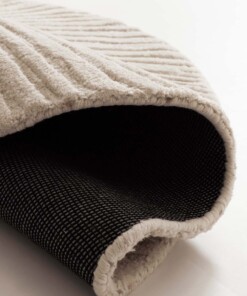 Tappeto rotondo design - Balans Tree avorio - close up