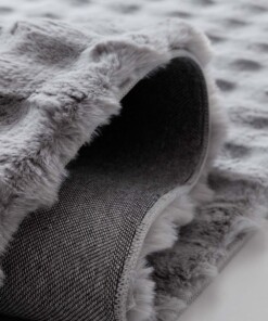 Tappeto soffice - Cloud Grigio - close up, thumbnail Tappeto soffice - Cloud Grigio - close up, thumbnail