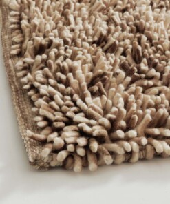 Tappeto in lana a pelo alto - Aurelia avorio/beige - close up