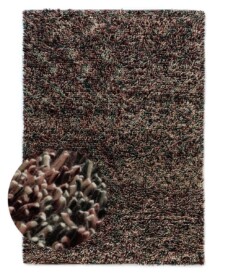 Tappeto in lana a pelo alto - Aurelia viola - overzicht, thumbnail