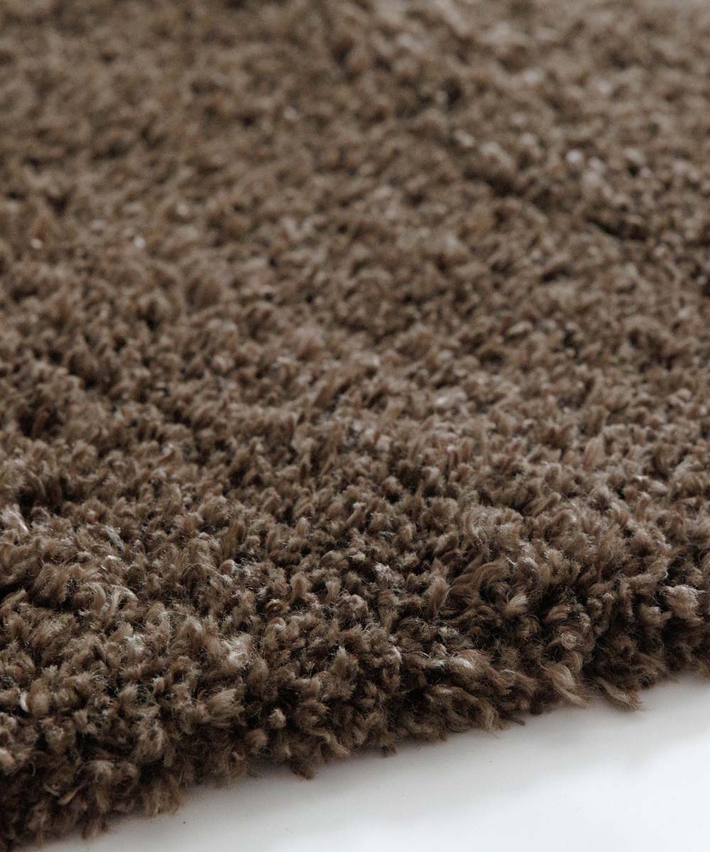 Passatoia a pelo lungo - Cozy Shaggy Marrone - close up Passatoia a pelo lungo - Cozy Shaggy Marrone - close up