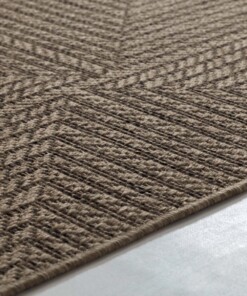 Tappeto da balcone effetto juta - Cana Riva beige - close up, thumbnail