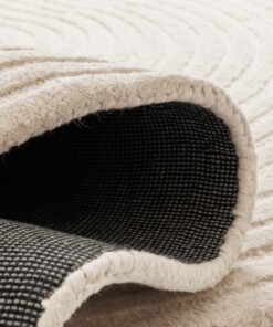 Tappeto design organico - Balans Infinity avorio - close up, thumbnail Tappeto design organico - Balans Infinity avorio - close up, thumbnail