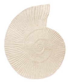 Tappeto design organico - Balans Shell avorio - overzicht, thumbnail
