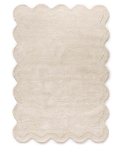 Tappeto design organico - Balans Swirl avorio - overzicht