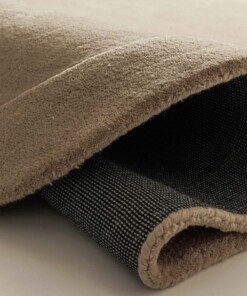 Tappeto in lana organica - Flyt beige - close up, thumbnail