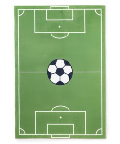 Tappeto per bambini lavabile - Fluffito Tiro Verde - overzicht