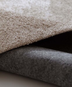 Tappeto rotondo lavabile - Fresh beige - close up, thumbnail Tappeto rotondo lavabile - Fresh beige - close up, thumbnail