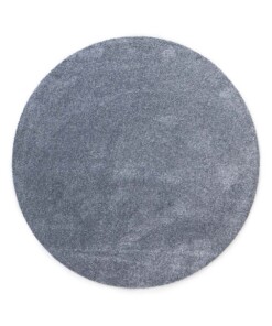 Tappeto rotondo lavabile - Fresh blu polvere - overzicht