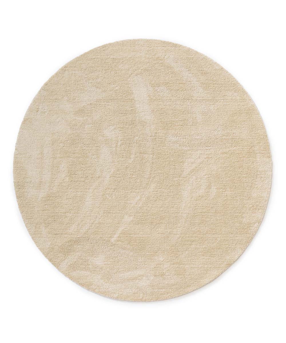 Tappeto rotondo lavabile - Softwash crema - overzicht Tappeto rotondo lavabile - Softwash crema - overzicht