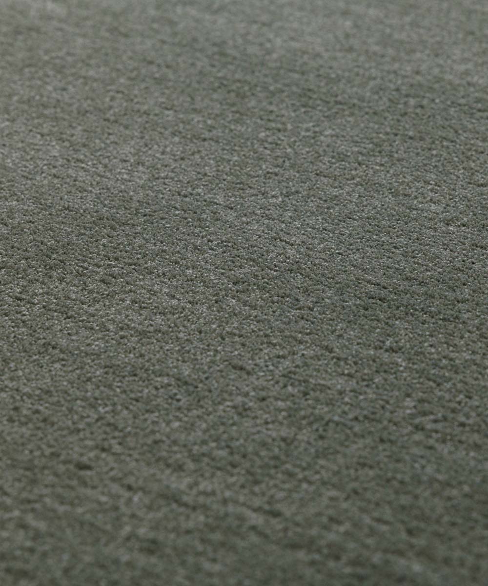 Tappeto rotondo lavabile - Softwash verde salvia - close up Tappeto rotondo lavabile - Softwash verde salvia - close up