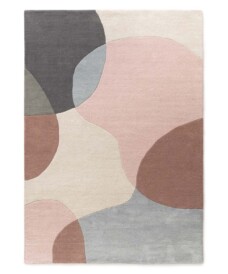 Tappeto in lana - Dune albicocca - overzicht, thumbnail