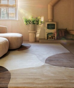 Tappeto in lana - Dune beige - sfeer