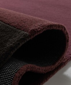 Tappeto in lana - Dune viola - close up