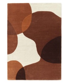 Tappeto in lana - Dune terracotta - overzicht, thumbnail