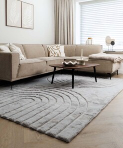 Tappeto morbido - Carvy Grigio Chiaro - sfeer