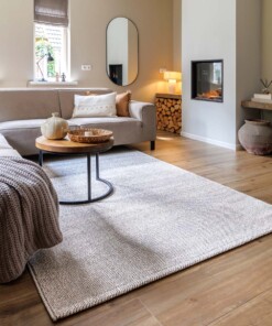 Tappeto pelo corto - Loom argento - sfeer, thumbnail