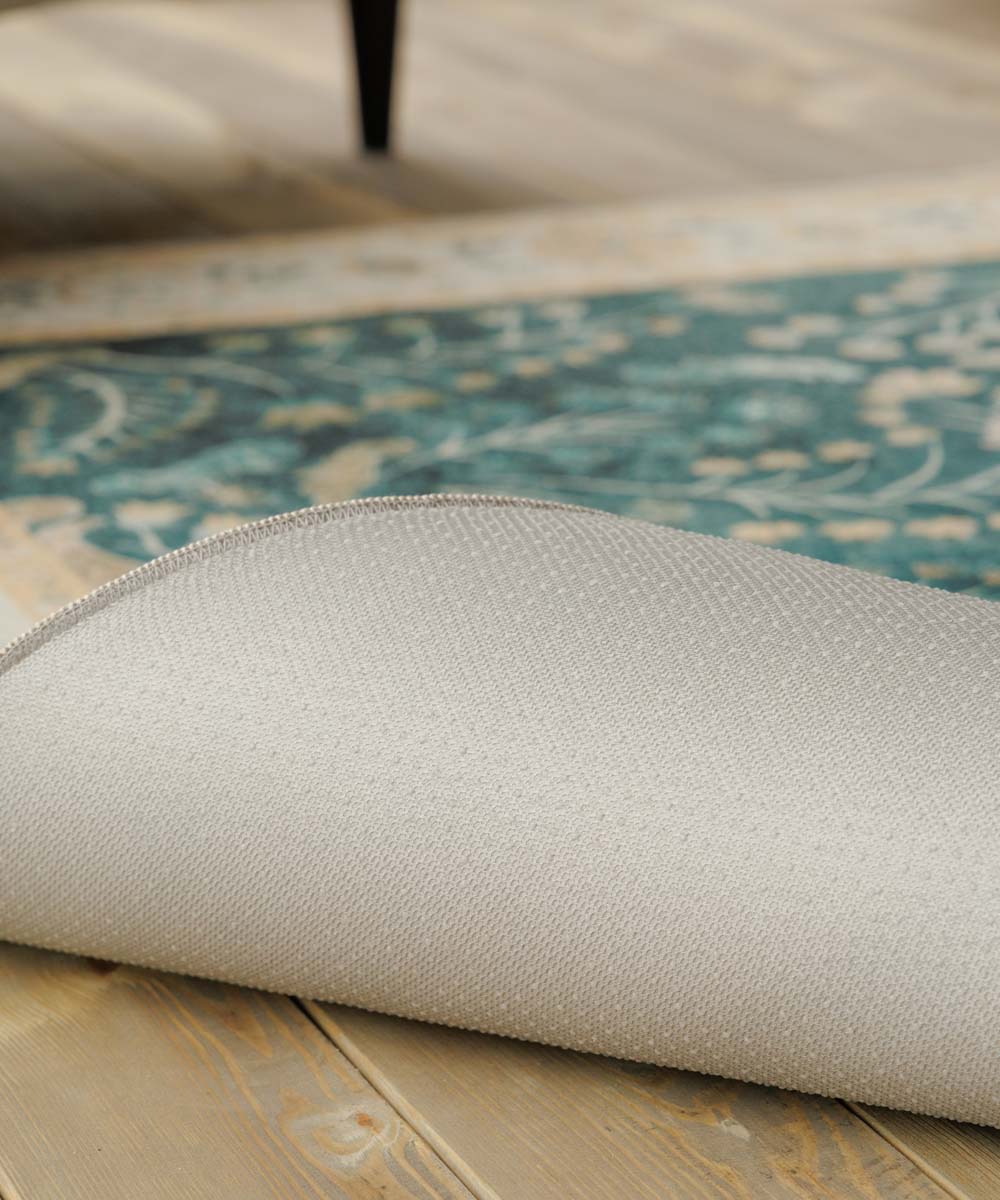 Tappeto da esterno vintage - Valenca Sera verde - close up Tappeto da esterno vintage - Valenca Sera verde - close up