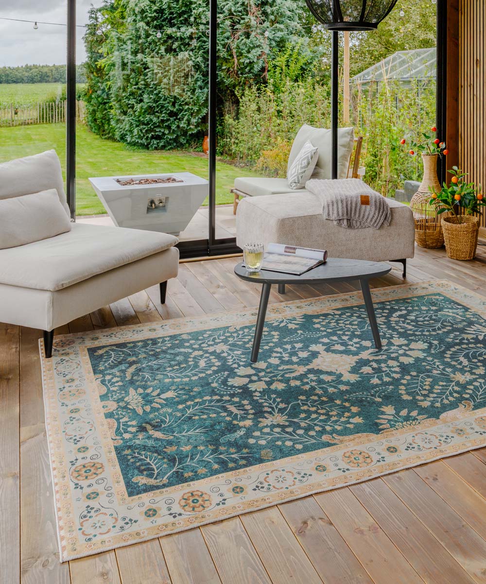 Tappeto da esterno vintage - Valenca Sera verde - sfeer Tappeto da esterno vintage - Valenca Sera verde - sfeer