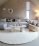 Tappeto rotondo in lana - Silvull avorio - sfeer, thumbnail