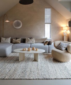 Tappeto in lana - Bergull avorio/grigio - sfeer