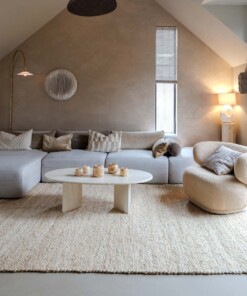 Tappeto in lana - Heimur beige/naturale - sfeer