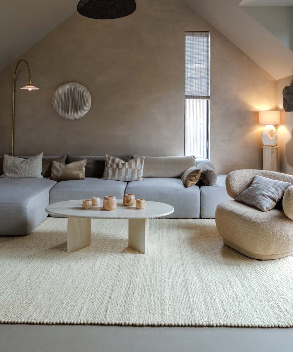 Tappeto in lana - Heimur avorio/naturale - sfeer Tappeto in lana - Heimur avorio/naturale - sfeer