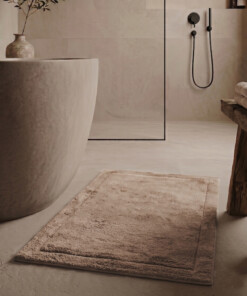 Tappeto da bagno - Lunja beige - sfeer
