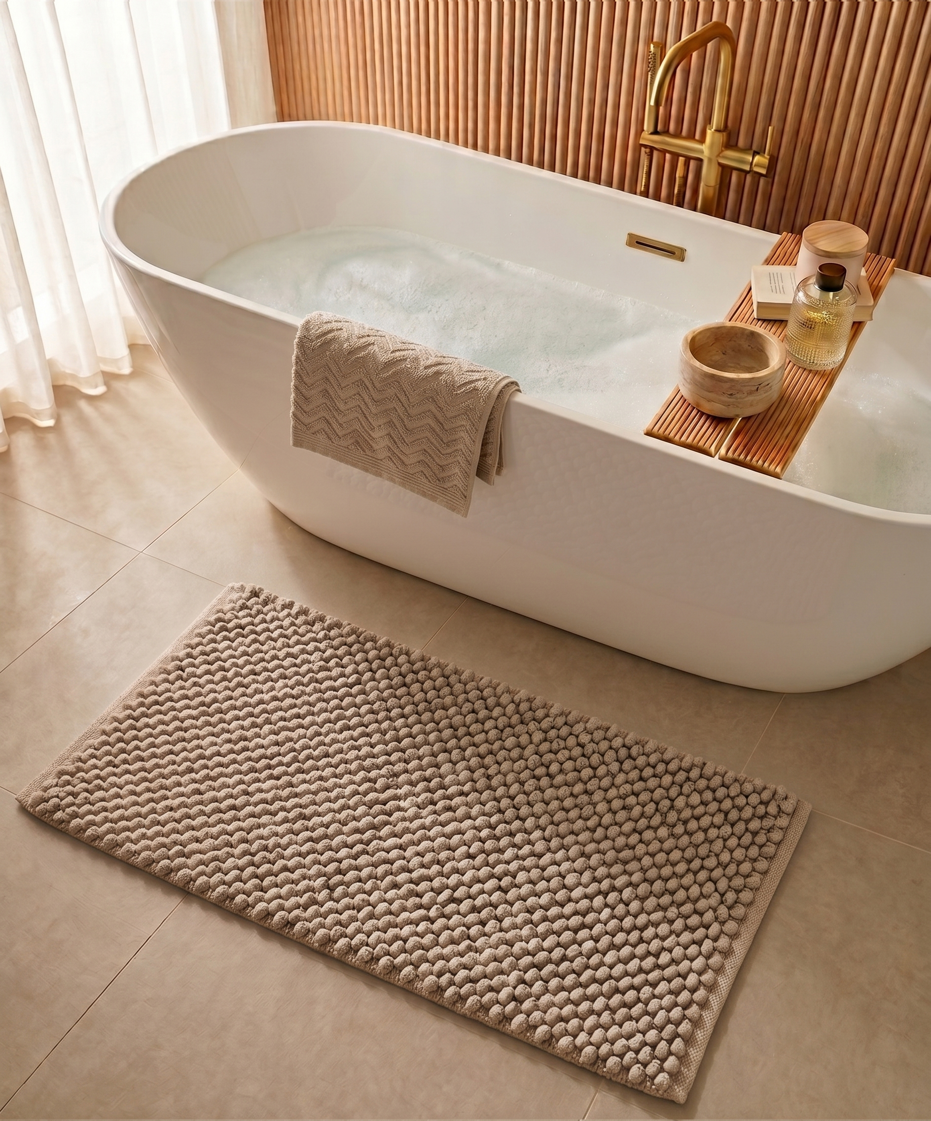 Tappeto da bagno - Sensa beige - sfeer Tappeto da bagno - Sensa beige - sfeer