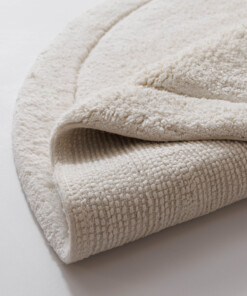 Tappeto da bagno organico - Lunja Pebble avorio Tappeto da bagno organico - Lunja Pebble avorio