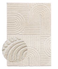 Tappeto stile scandinavo - Arc Bend Crema - overzicht