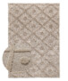 Tappeto stile scandinavo - Arc Diamond Beige - overzicht, thumbnail