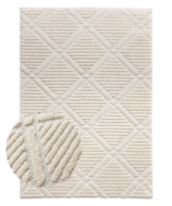Tappeto stile scandinavo - Arc Gem Crema - overzicht