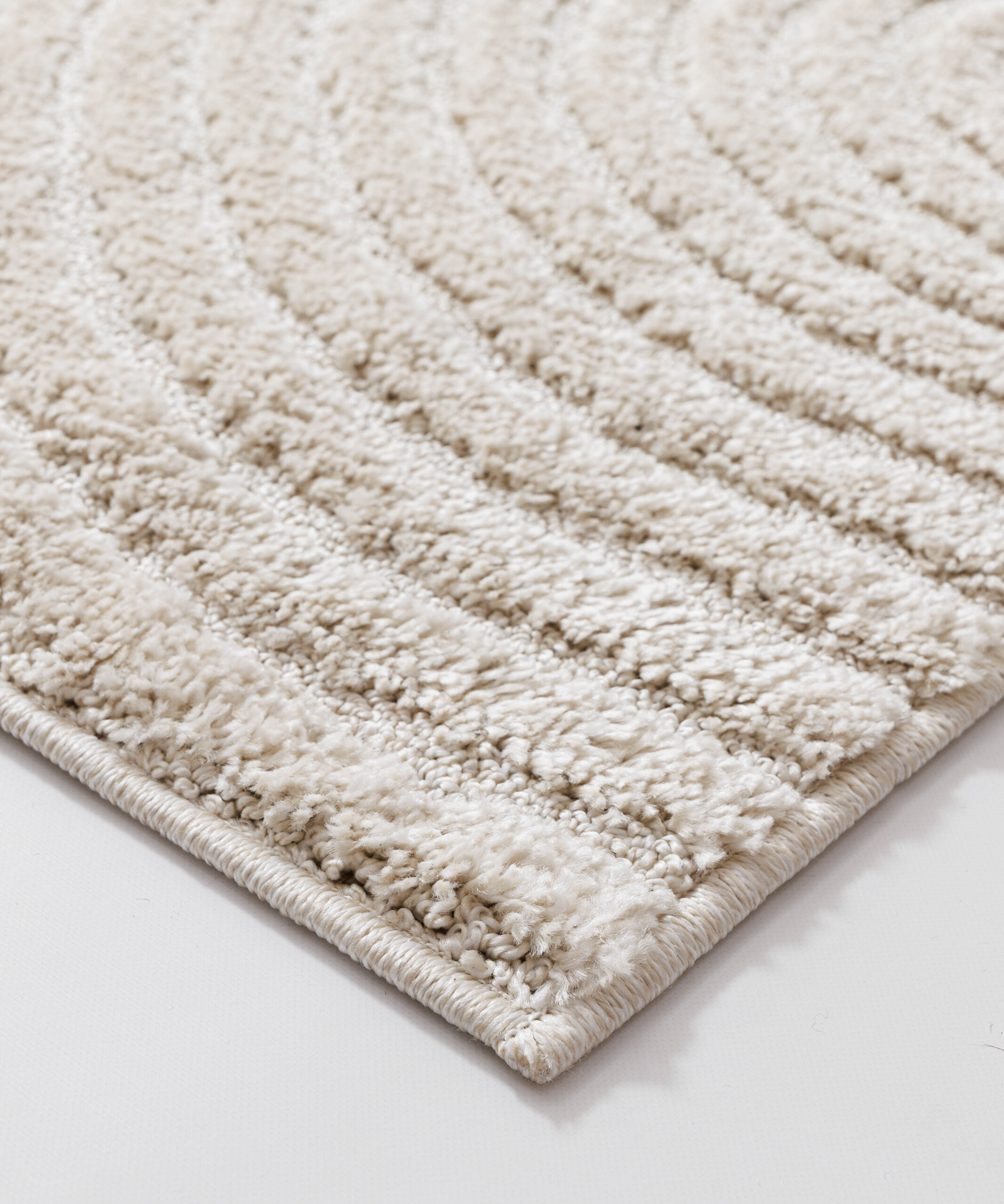 Tappeto stile scandinavo - Arc Curve Crema Tappeto stile scandinavo - Arc Curve Crema
