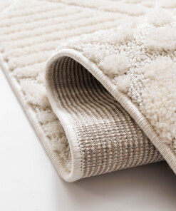 Tappeto stile scandinavo - Arc Gem Crema - close up, thumbnail Tappeto stile scandinavo - Arc Gem Crema - close up, thumbnail