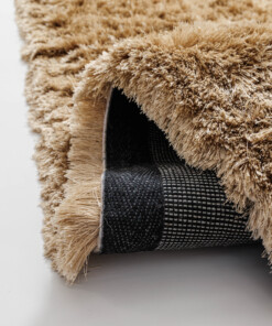 Tappeto in velluto - Auréa beige - close up, thumbnail