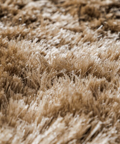 Tappeto in velluto - Auréa beige - close up, thumbnail