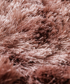 Tappeto in velluto - Auréa rosa - close up, thumbnail