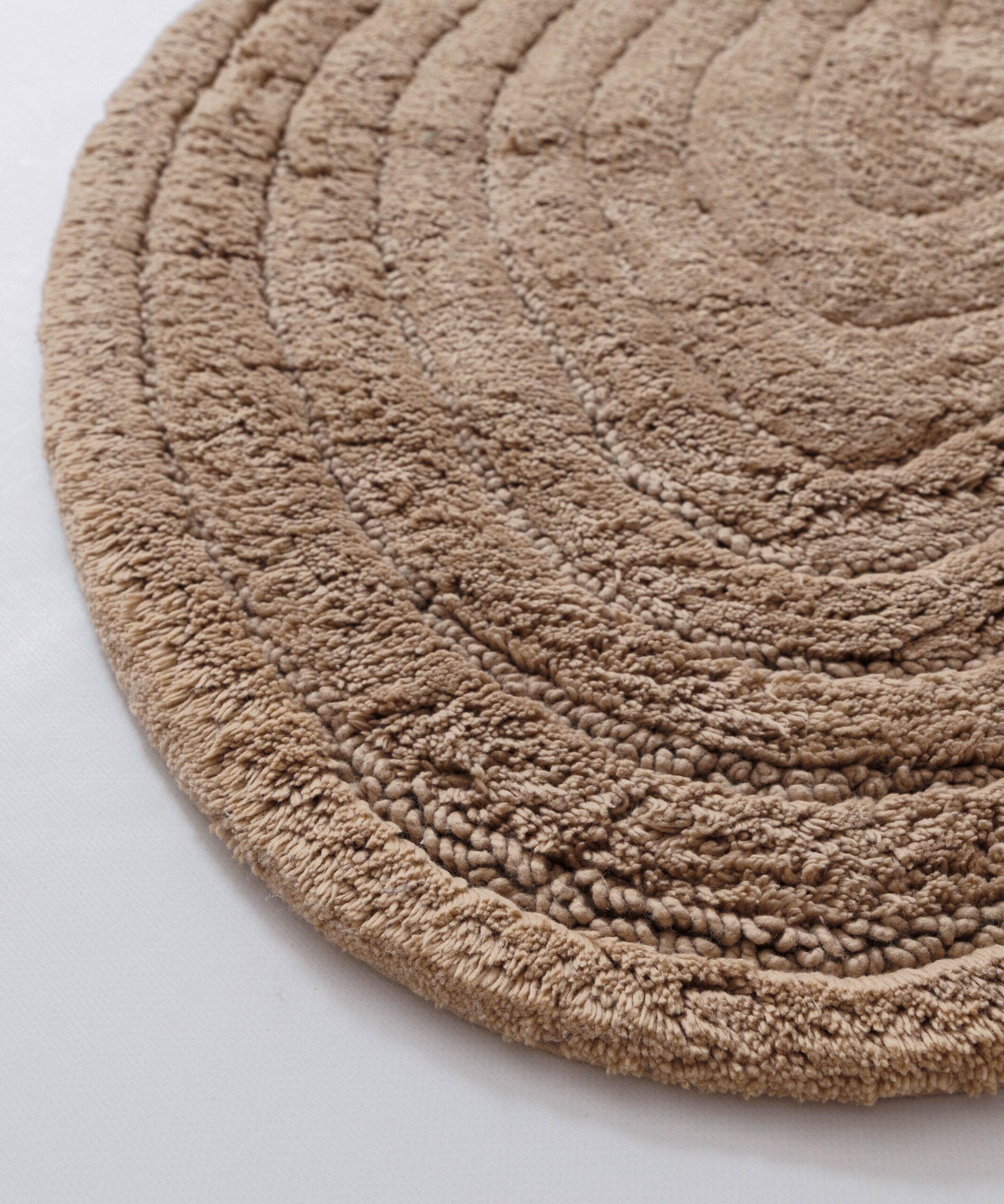 Tappeto da bagno organico - Stille beige - close up Tappeto da bagno organico - Stille beige - close up