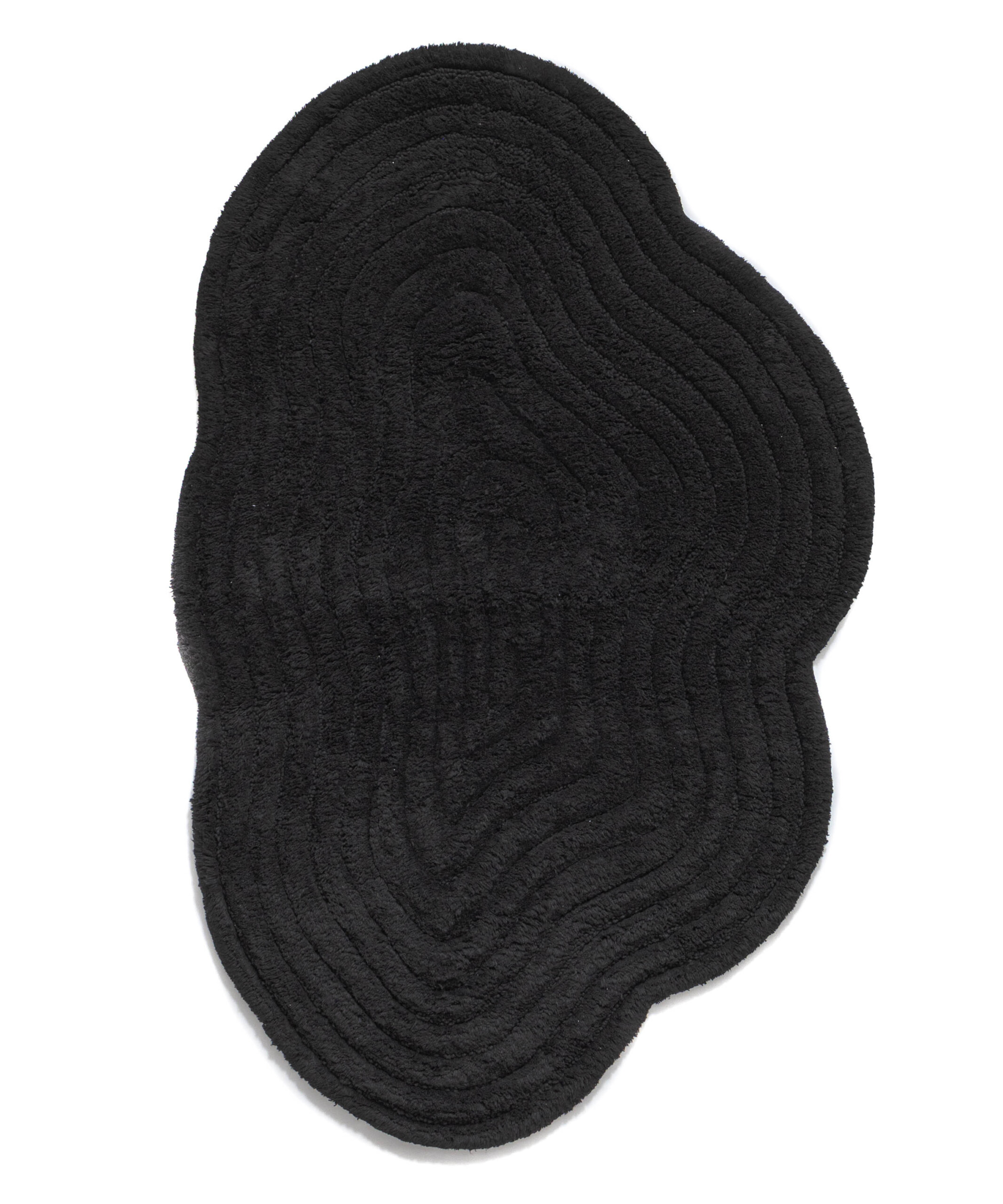 Tappeto da bagno organico - Stille nero - overzicht Tappeto da bagno organico - Stille nero - overzicht