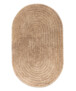 Tappeto da bagno ovale - Stille beige - overzicht, thumbnail