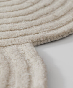 Tappeto design organico - Balans avorio - close up, thumbnail Tappeto design organico - Balans avorio - close up, thumbnail