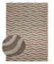 Tappeto da esterno - Dunor Ripple marrone/beige - overzicht, thumbnail