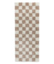 Passatoia a scacchiera - Check avorio/beige - overzicht, thumbnail