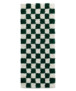 Passatoia a scacchiera - Check avorio/giada - overzicht, thumbnail