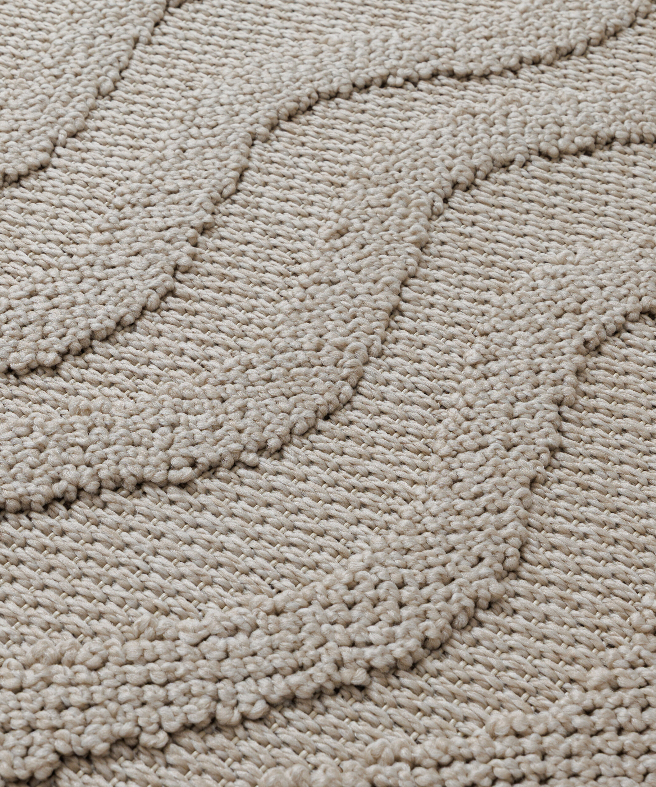 Tappeto da esterno - Dunor Ripple beige - close up Tappeto da esterno - Dunor Ripple beige - close up